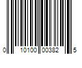 Barcode Image for UPC code 010100003825