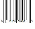 Barcode Image for UPC code 010100004983