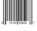 Barcode Image for UPC code 010100005287