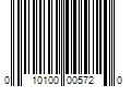 Barcode Image for UPC code 010100005720