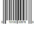 Barcode Image for UPC code 010100005768