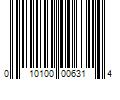 Barcode Image for UPC code 010100006314