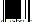 Barcode Image for UPC code 010100006765