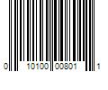 Barcode Image for UPC code 010100008011