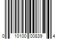 Barcode Image for UPC code 010100008394