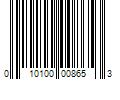 Barcode Image for UPC code 010100008653