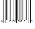 Barcode Image for UPC code 010100009162