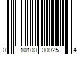 Barcode Image for UPC code 010100009254