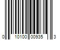 Barcode Image for UPC code 010100009353