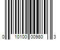 Barcode Image for UPC code 010100009803