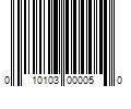 Barcode Image for UPC code 010103000050