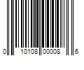 Barcode Image for UPC code 010108000086