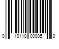 Barcode Image for UPC code 010110000050