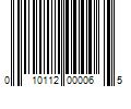 Barcode Image for UPC code 010112000065