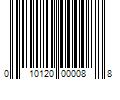 Barcode Image for UPC code 010120000088