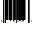 Barcode Image for UPC code 010121000063