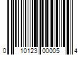 Barcode Image for UPC code 010123000054