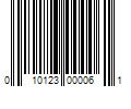 Barcode Image for UPC code 010123000061