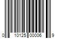 Barcode Image for UPC code 010125000069