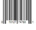 Barcode Image for UPC code 010127747801