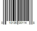 Barcode Image for UPC code 010135001148