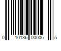 Barcode Image for UPC code 010136000065