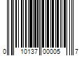 Barcode Image for UPC code 010137000057