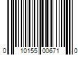 Barcode Image for UPC code 010155006710