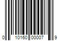 Barcode Image for UPC code 010160000079