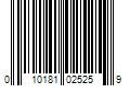 Barcode Image for UPC code 010181025259