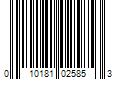 Barcode Image for UPC code 010181025853