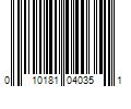 Barcode Image for UPC code 010181040351