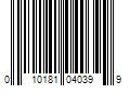 Barcode Image for UPC code 010181040399