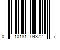 Barcode Image for UPC code 010181043727