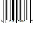 Barcode Image for UPC code 010181051807