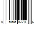 Barcode Image for UPC code 010181075506