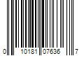 Barcode Image for UPC code 010181076367