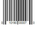 Barcode Image for UPC code 010190000070