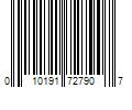 Barcode Image for UPC code 010191727907