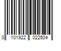 Barcode Image for UPC code 0101922022504