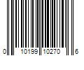 Barcode Image for UPC code 010199102706