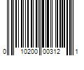 Barcode Image for UPC code 010200003121