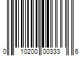 Barcode Image for UPC code 010200003336