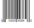 Barcode Image for UPC code 010200003848