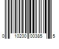 Barcode Image for UPC code 010200003855