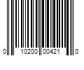 Barcode Image for UPC code 010200004210