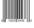 Barcode Image for UPC code 010200004388