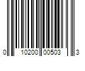 Barcode Image for UPC code 010200005033