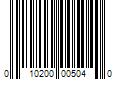 Barcode Image for UPC code 010200005040