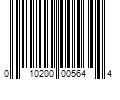 Barcode Image for UPC code 010200005644